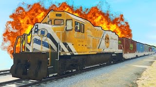How to stop the train in gta 5 (tutorial)