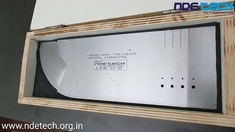 Phased Array Type A Block IIW Type | Nde Tech