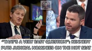 Kennedy DESTROYS Judicial Nominees With Rapid Fire Questions: You Won’t Believe Their Answers.