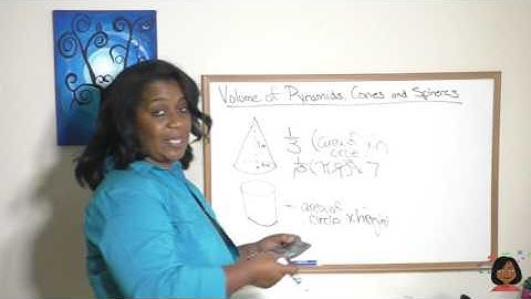 113.  Volume of Pyramids, Cones and Spheres (Saxon Math 8/7)