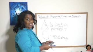 113. Volume of Pyramids, Cones and Spheres (Saxon Math 8/7)
