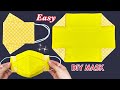 Very Easy 3D Face Mask Making Ideas! Diy Face Mask Easy Pattern Sewing Tutorial | Breathable 3D Mask