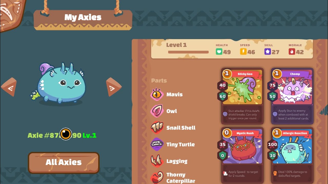 Axie Infinity - Terminator Dusk