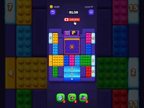 Block Out! - Color Sort Puzzle Level 31-32-33-34-35-36-37-38-39-40 Solution Walkthrough 