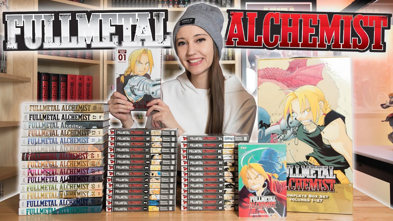 FullMetal Alchemist Complete English Manga Box Set Vol 1-27 +