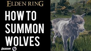 Elden Ring  : How To Summon Wolves  Spirit  Calling Bell