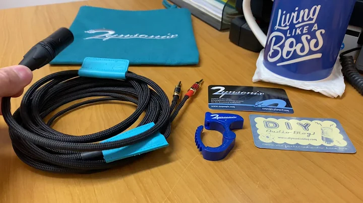 Zynsonix Audio BAL Sony MDR-Z7 Custom Headphone Cable Product Preview