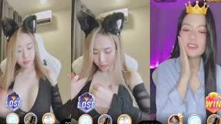 Bigo Live | Chainz girlz Hot dance 🔥| Rose vs Min soda funny punishment pk |Point Viral