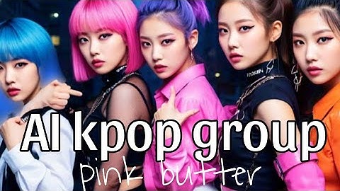 i created my own kpop girl group by using AI