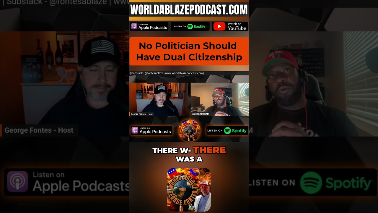 Elected Officials With Dual Citizenship - Impeach Them Immediately