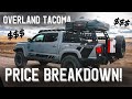 We Build an Overland Tacoma in 4 days | Price Breakdown