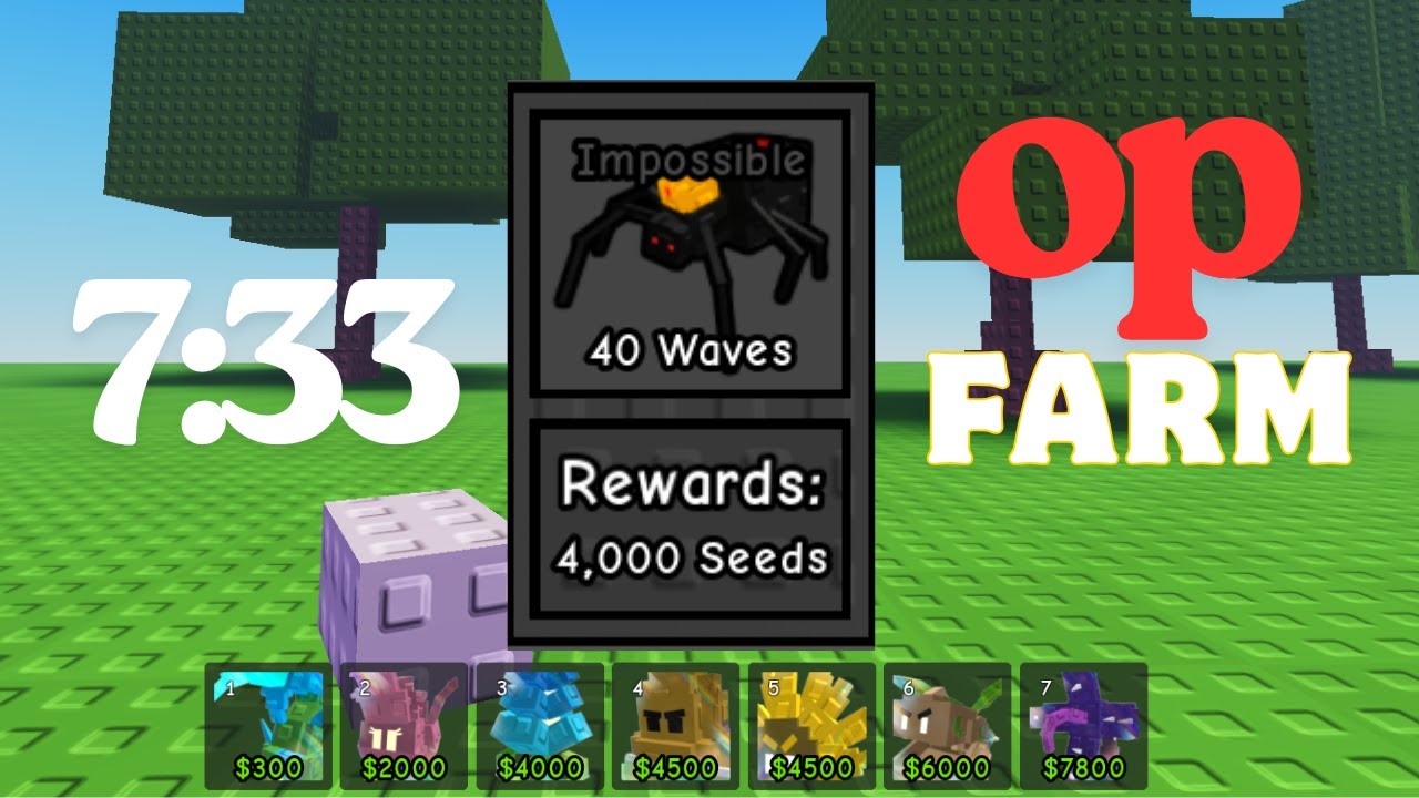 Best OP Seed Farming Method (