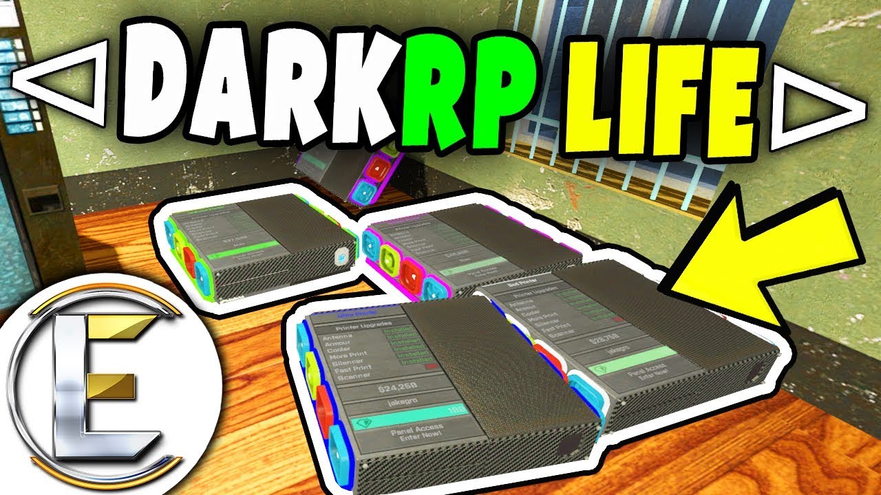 darkrp how to make money printer