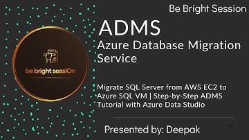 Migrate SQL Server from AWS EC2 to Azure SQL VM (Online Mode) | ADMS Tutorial with Azure Data Studio