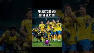 3rd win in the season #kbfc #isl #keral blasters