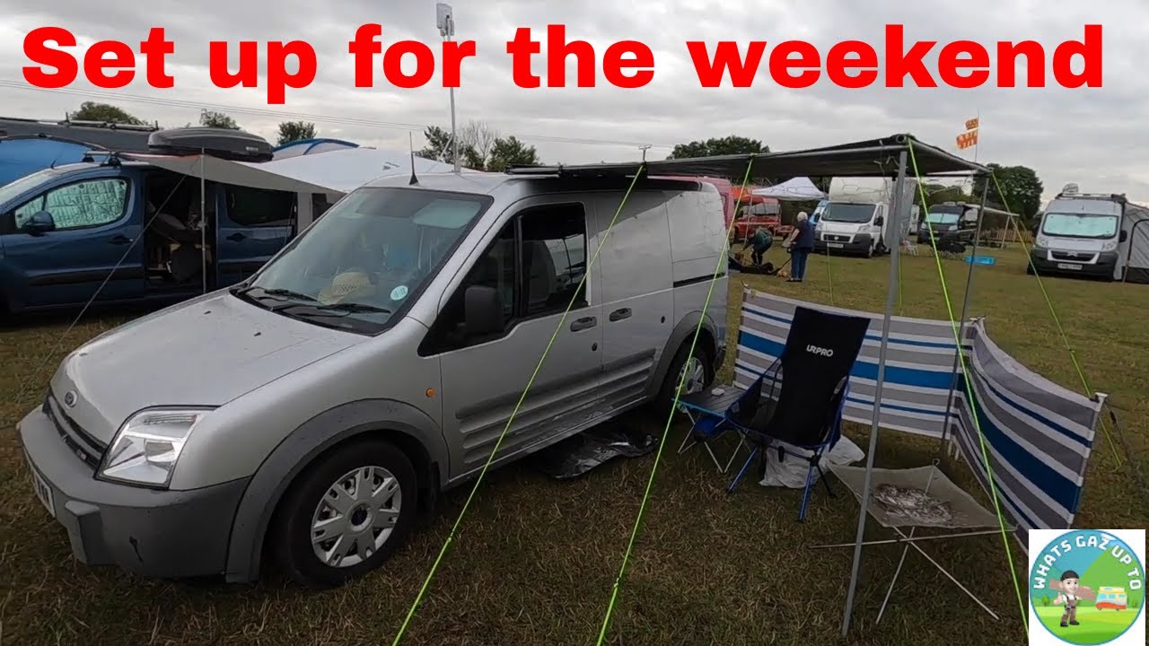 Self-build camper van meet up at Willow Fields