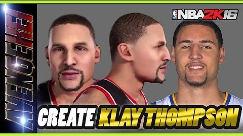 NBA2K16 - How to create Klay Thompson - Rookie