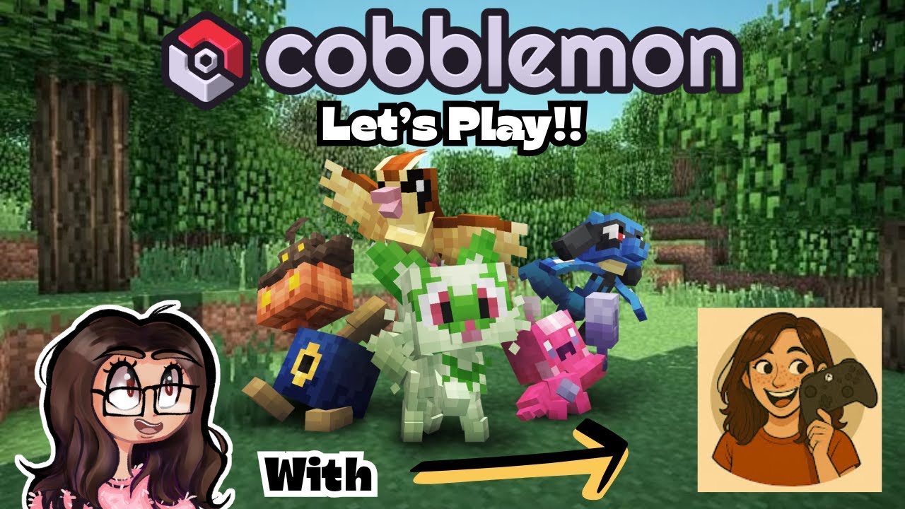 GuffyPlays: New world in Cobblemon w/ @ZeesWhimsyRealm | Minecraft ...