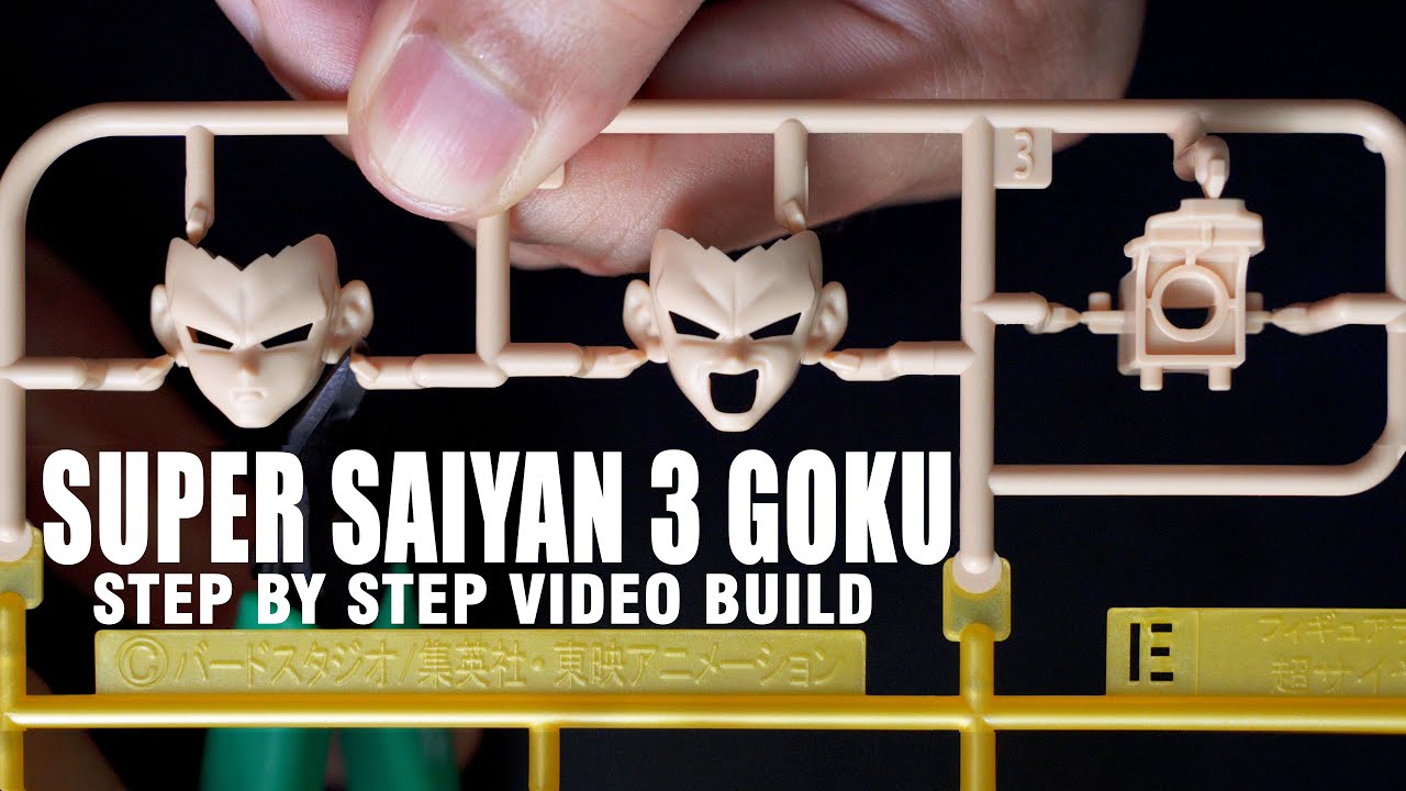 Step by Step | Super Saiyan 3 Goku | Build Video Documentation. - YouTube