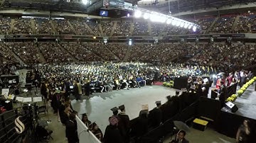 Spring Commencement Time Lapse