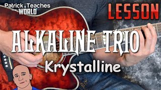 Alkaline Trio-Kystalline-Guitar Lesson-Tutorial-How to Play-Chords