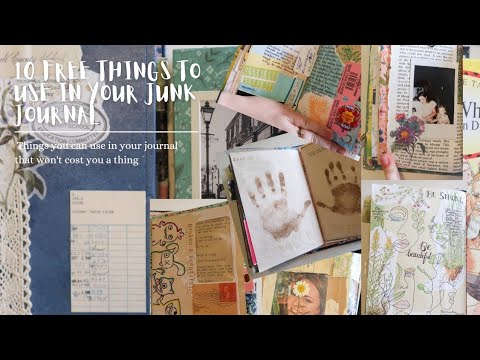 10 free things to use in your junk journal