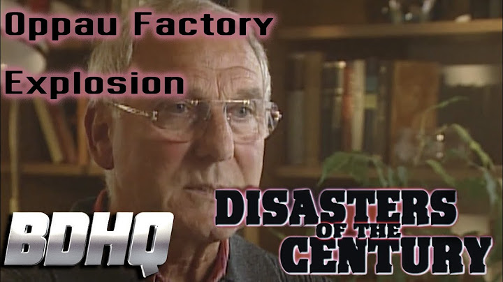 Disasters Of The Century | Season 3 | Episode 56 | Oppau Factory Explosion | Ian Michael Coulson