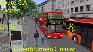 OMSI 2 - Aachen Route G.A, Elisenbrunnen Circular (DN95) screenshot 3