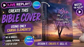 Create a POD Hoodie from Scratch 🧥🔥 | Canva AI + Printify Design Tutorial (Live)
