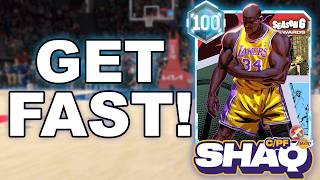 HOW TO GET 100 OVERALL SHAQ FAST AND EASY IN NBA 2K26!