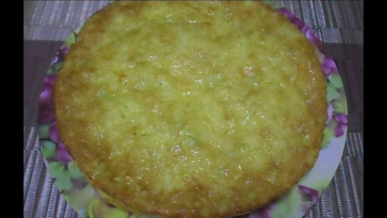 Заливной пирог из Молодых Кабачков (без муки)\ Кабачковый манник