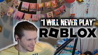"I will never play Roblox" - Jerma985 2023