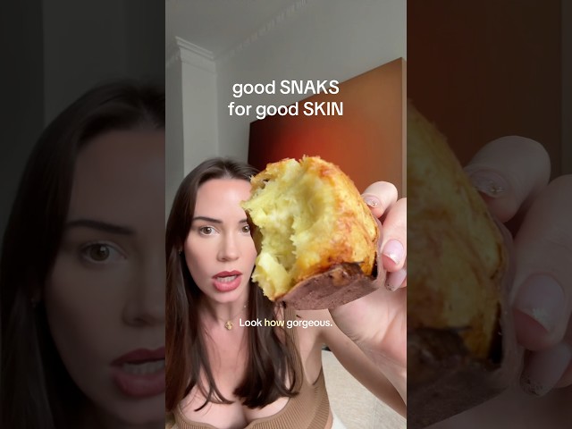 good snaks for good skin: Japanese sweet potato