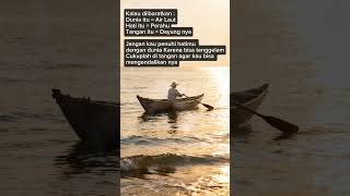 💥 Dunia itu cukup di tangan bukan dihati #tauhid #tasawuff #hakekat