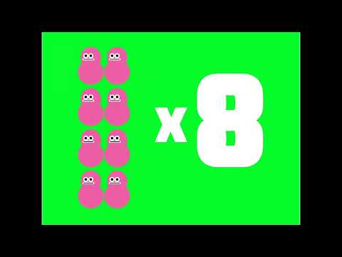 구구단ㅣ구구단노래ㅣ곱셈ㅣ8단ㅣ구구단외우기ㅣ수학박사ㅣ넘버몬스터