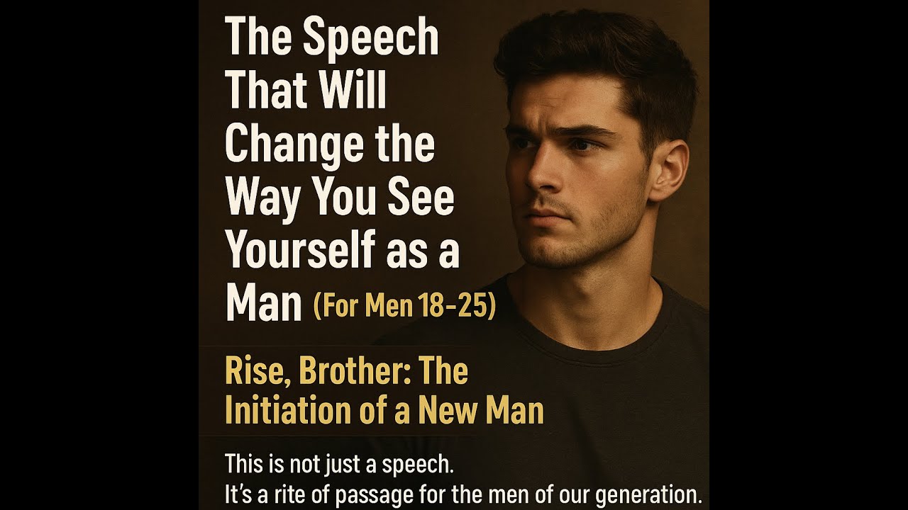 The Speech That Will Change the Way You See Yourself as a Man (For Men