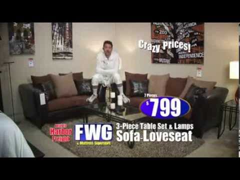 Furniture World Galleries Crazy Low Furniture Prices Youtube