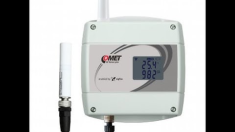 IoT Wireless Temperature, Atmospheric Pressure and CO2 Sensor, powered by Sigfox