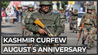 Curfew in Kashmir ahead of autonomy revocation anniversary