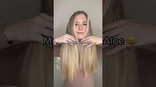 I Tried Aloe Vera on my Hair... #aloevera #shorts screenshot 5