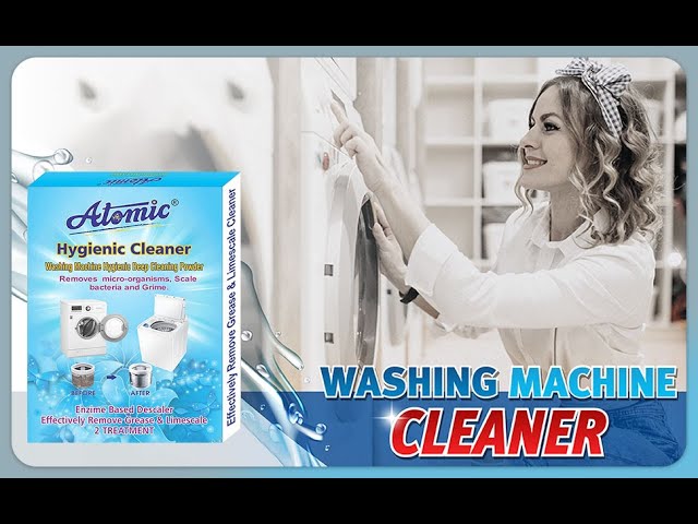 Washing Machine Cleaner Tablets,Descaling Powder, All Company's Front Top  Load Machine,Tub Cleaner / Drum Cleaner