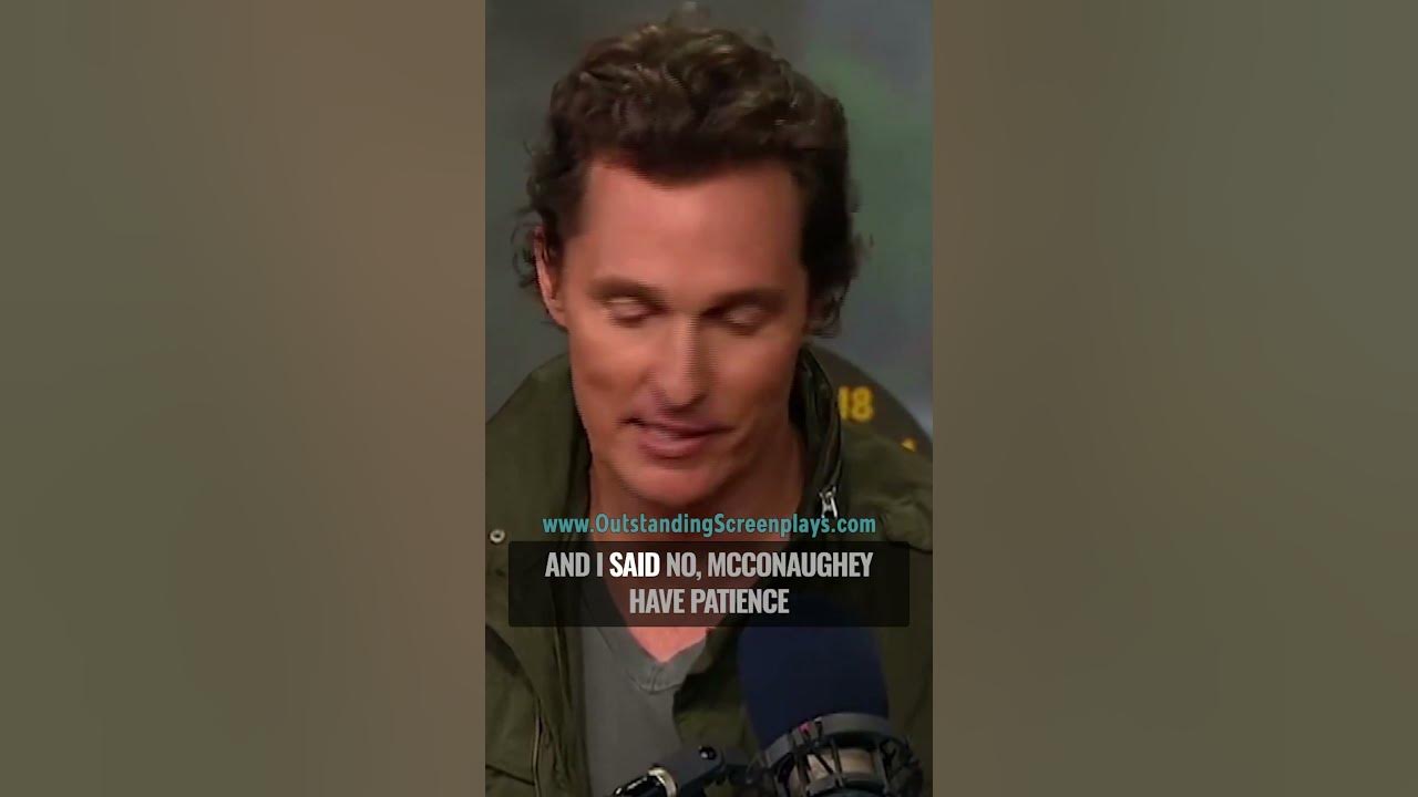 Matthew McConaughey on his True Detective role Matthew McConaughey on his True Detective role