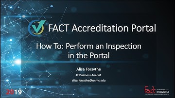 How To: Perform an Inspection in the Portal