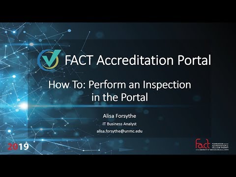 How To: Perform an Inspection in the Portal