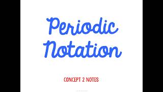 Unit 7 Atomic Structure Concept 2 Notes *UPDATED*