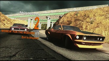 NFS the Run Multiplayer gameplay- Taking the BOSS for a drive!!