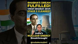 Salute Dr.Bhabha !  #nuclearpower #nuclearenergy #bhabha #kalpakkam #india #modi #upsc #gk #industry