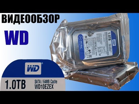 Жёсткий диск 3,5 WD Blue 1TB SATA 64MB WD10EZEX