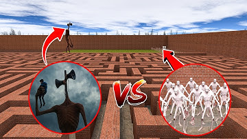 SIREN HEAD VS SCP 096 VS In Garry