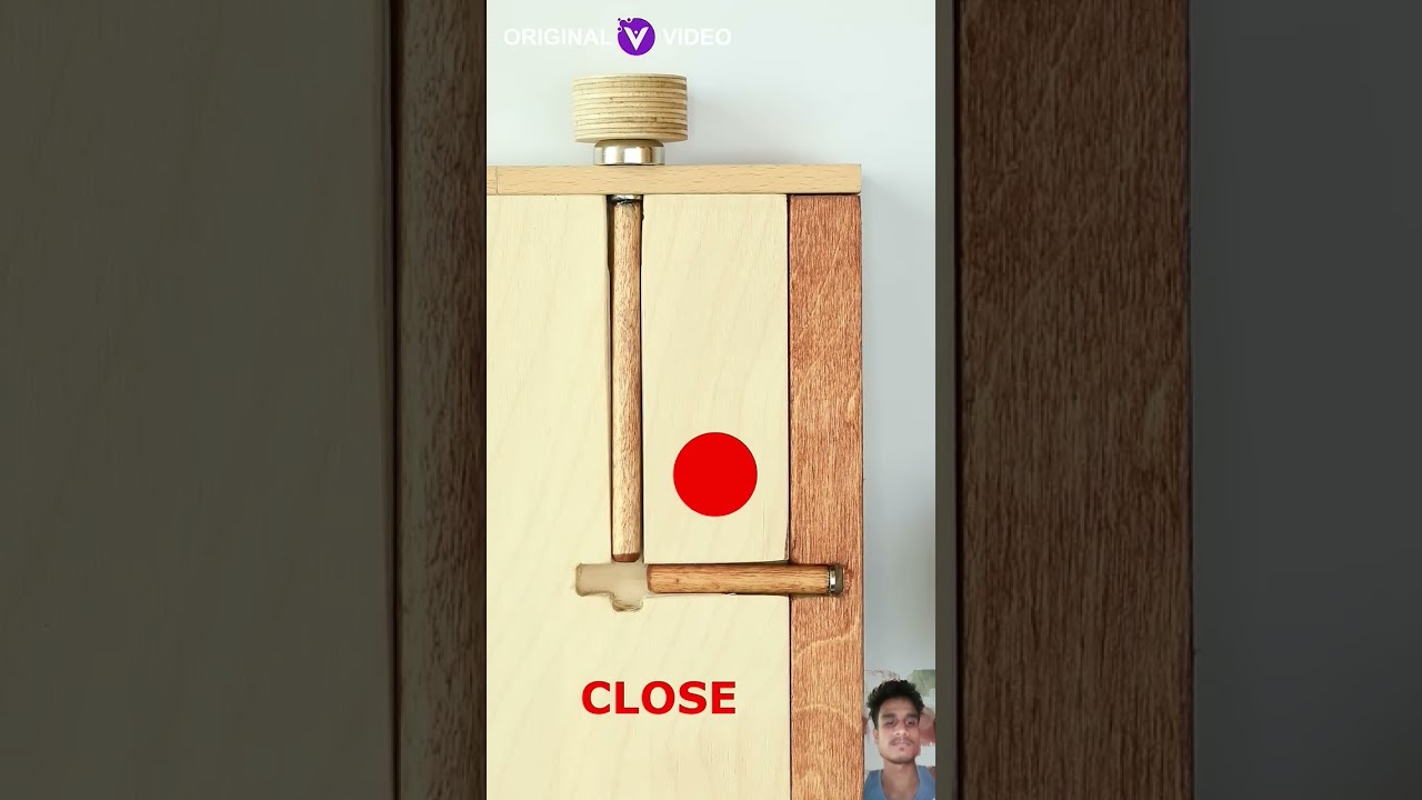 DIY Wooden Lock Simple and Secure 